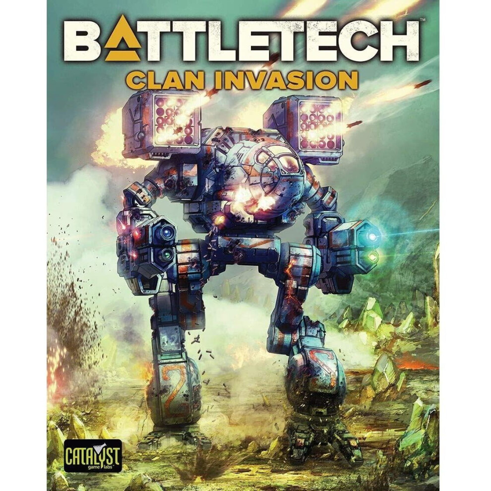 Battletech Clan Invasion Box Board Game