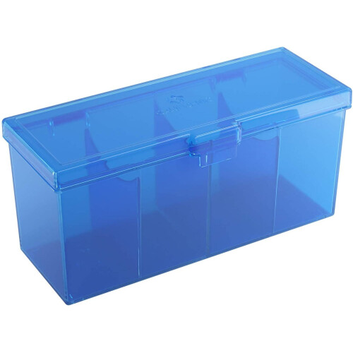 Gamegenic Fourtress 320-Card Deck Holder Blue - Board Game
