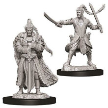 D&D Nolzur's Marvelous Unpainted Miniatures Male Elf Paladin (Pack of 6)