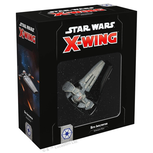 Star Wars X-Wing Sith Infiltrator Expansions Pack For Board Game