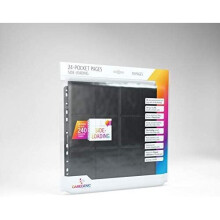 Gamegenic Sideloading 24-Pocket - Black 10 Sheets