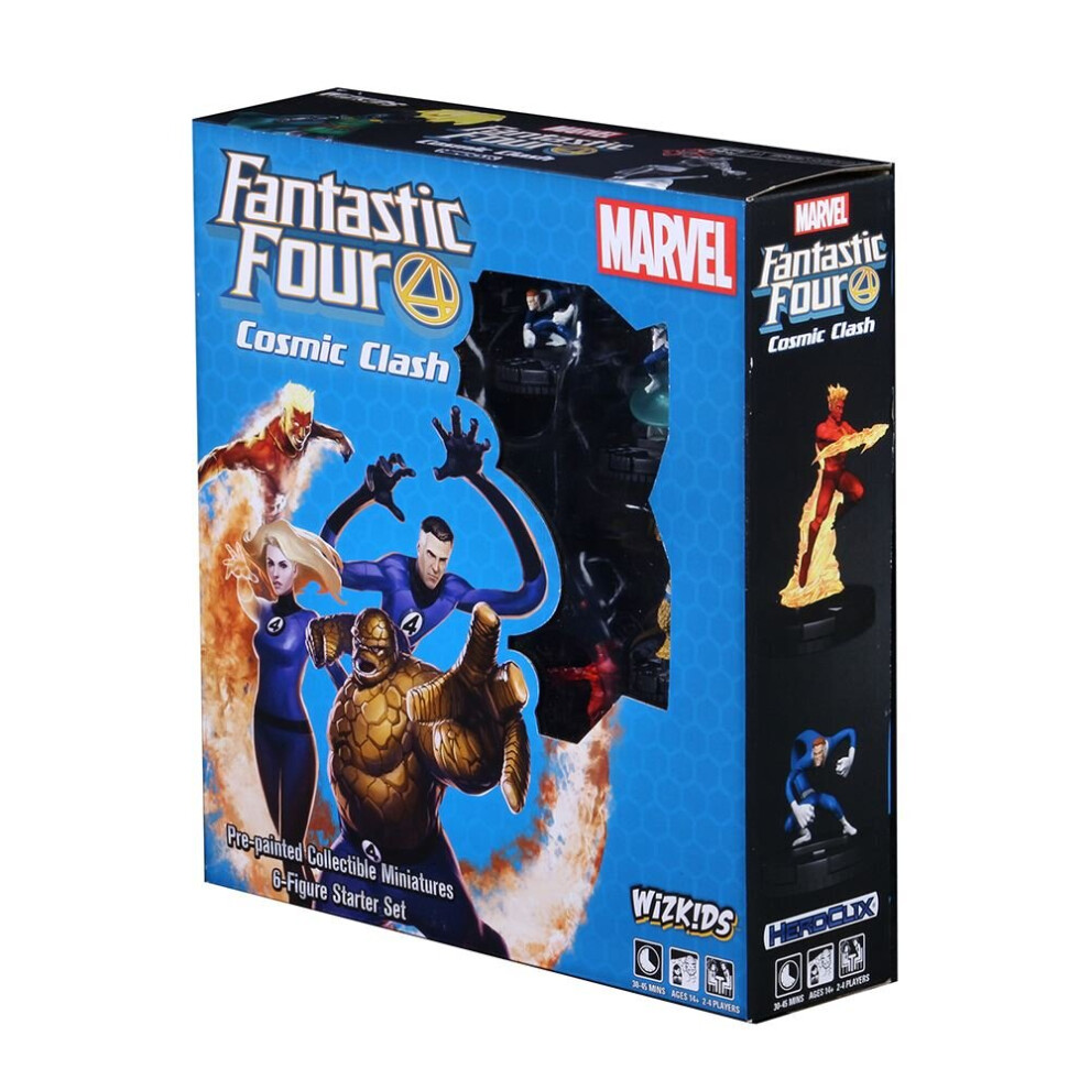 Marvel HeroClix Fantastic Four Cosmic Clash Starter Set 6-Figure Starter Set