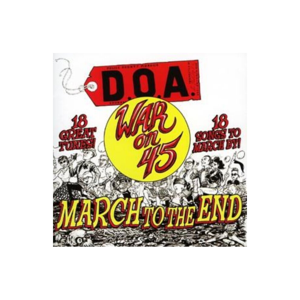 Sudden-Death War On - D.o.a - Cd Size 45