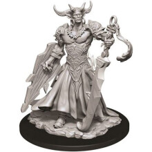 WizKids WZK90201 Pathfinder Deep Cuts Génie Efreeti W125 Figurines Non Peintes