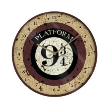 Harry Potter Platform 9 3/4 10inch Clock - Gaming Merchandise
