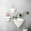 Living And Home (Black-L) Geometric Flower Pot Indoor Hanging Planter 3