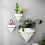 Living And Home (Black-L) Geometric Flower Pot Indoor Hanging Planter 5