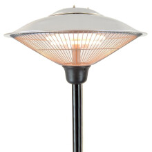 Lloytron Staywarm 1500w 360 Degrees Pedestal Patio Heater with Pull Cord (F2721)