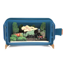 Message In A Bottle The Flying Scotsman Pop Up Any Occasion Greeting Card Alljoy
