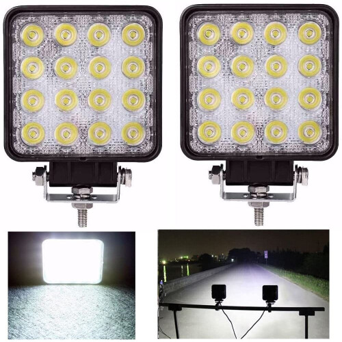 LED work light bar IP67  waterproof  floodlight 60 degree flood beam worklight 1