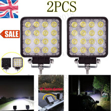LED work light bar IP67 waterproof floodlight 60 degree flood beam worklight