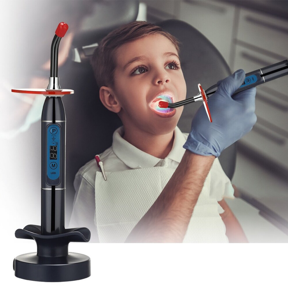 Dental Curing Light Lamp Cordless Adjustable Blue Light Machine