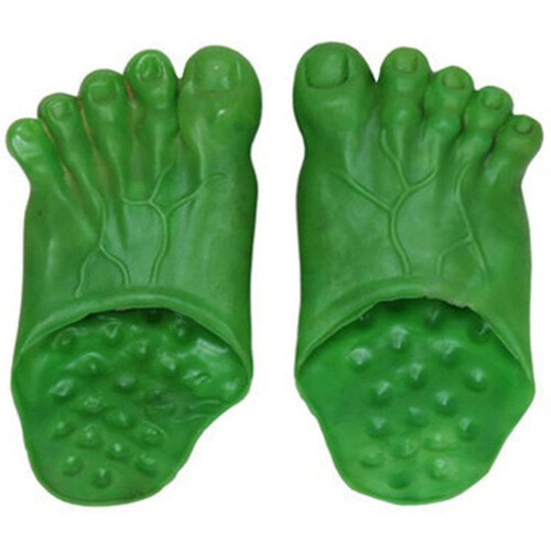 Bear Boys Cosplay Ghost Hulk Green Giant Feet Bigfoot Count Slippers Socks Masquerade On Onbuy 0222