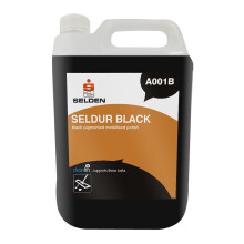 Selden A001B Floor Polish Seldur Black ~ 2x5 Litre