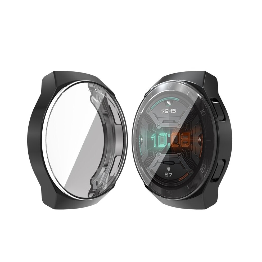 For Huawei Gt2e Tpu Electroplated All Inclusive Watch Case(Black) Black 8394600330776