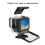 PULUZ 60m Underwater Depth Diving Case Waterproof Camera Housing with 2
