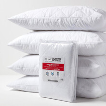 (Standard Size - Pack of 4) Quilted Pillow Protector