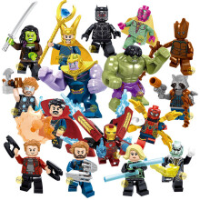 16PCS /SET The Avengers Minifigure Fit Lego Building Block Toy