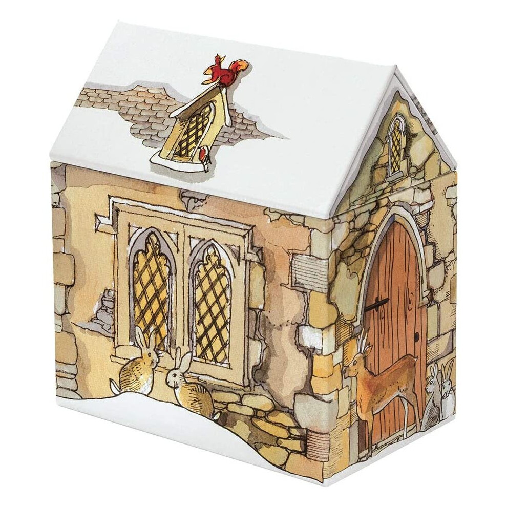 Emma Bridgewater Winter House Shaped Tin Kitchen Storage