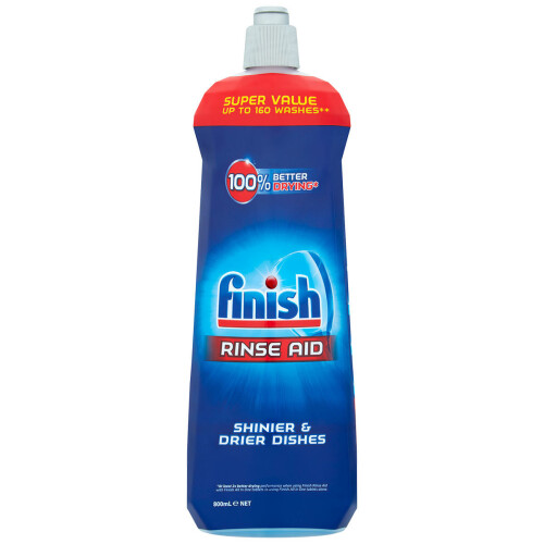 Finish Finish Dishwasher Rinse Agent Power Actions 2 x 800ml 1