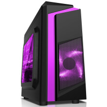 Fast Gaming PC Tower i5 16GB RAM 1TB GTX1050Ti 4GB Windows 10 F3 Purple - Refurbished
