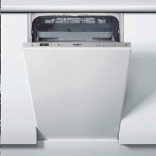 Whirlpool WSIC3M27CUKN Fully Integrated Slimline Dishwasher - Stainless Steel Control Panel