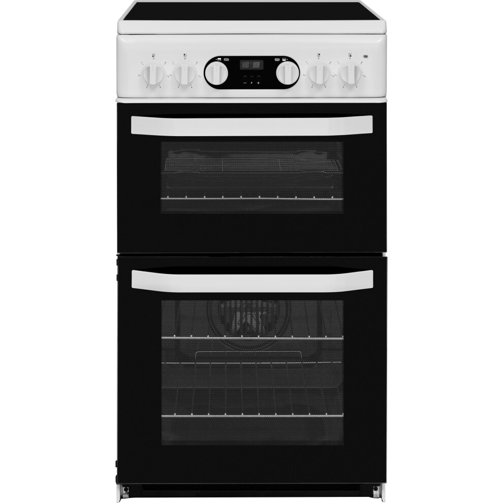 Hotpoint HD5V93CCW/UK Electric Cooker with Ceramic Hob - White