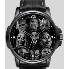 Retro Haunted Movie Villians Stylish Rare Quality Wrist Watch UK Seller