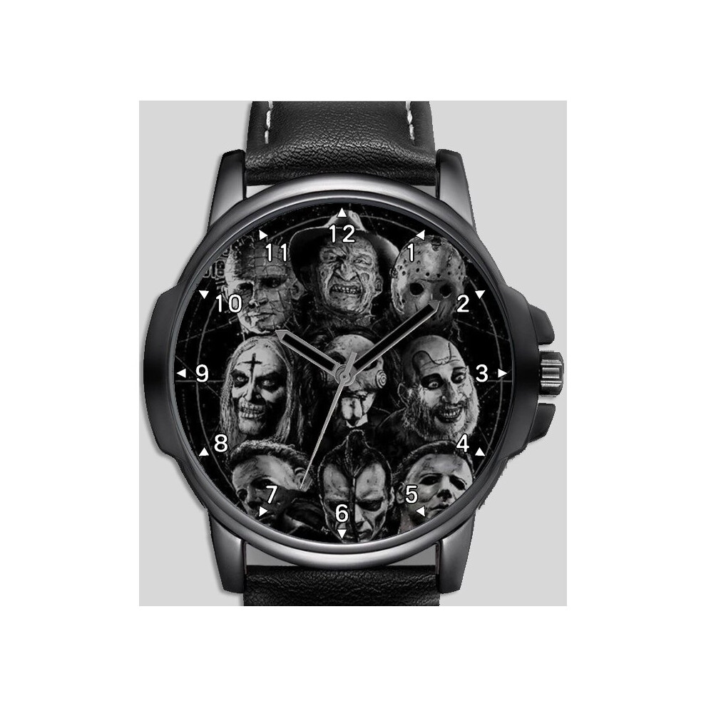 Retro Haunted Movie Villians Stylish Rare Quality Wrist Watch UK Seller