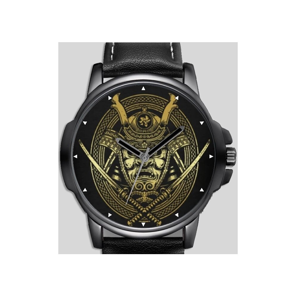 Samurai Bushido Of Japan Art Stylish Rare Quality Wrist Watch UK Seller