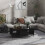VidaXL vidaXL Coffee Table High Gloss Black Engineered Wood Couch End Indoor Table 1
