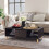 VidaXL vidaXL Coffee Table High Gloss Grey Engineered Wood Couch End Indoor Table 1