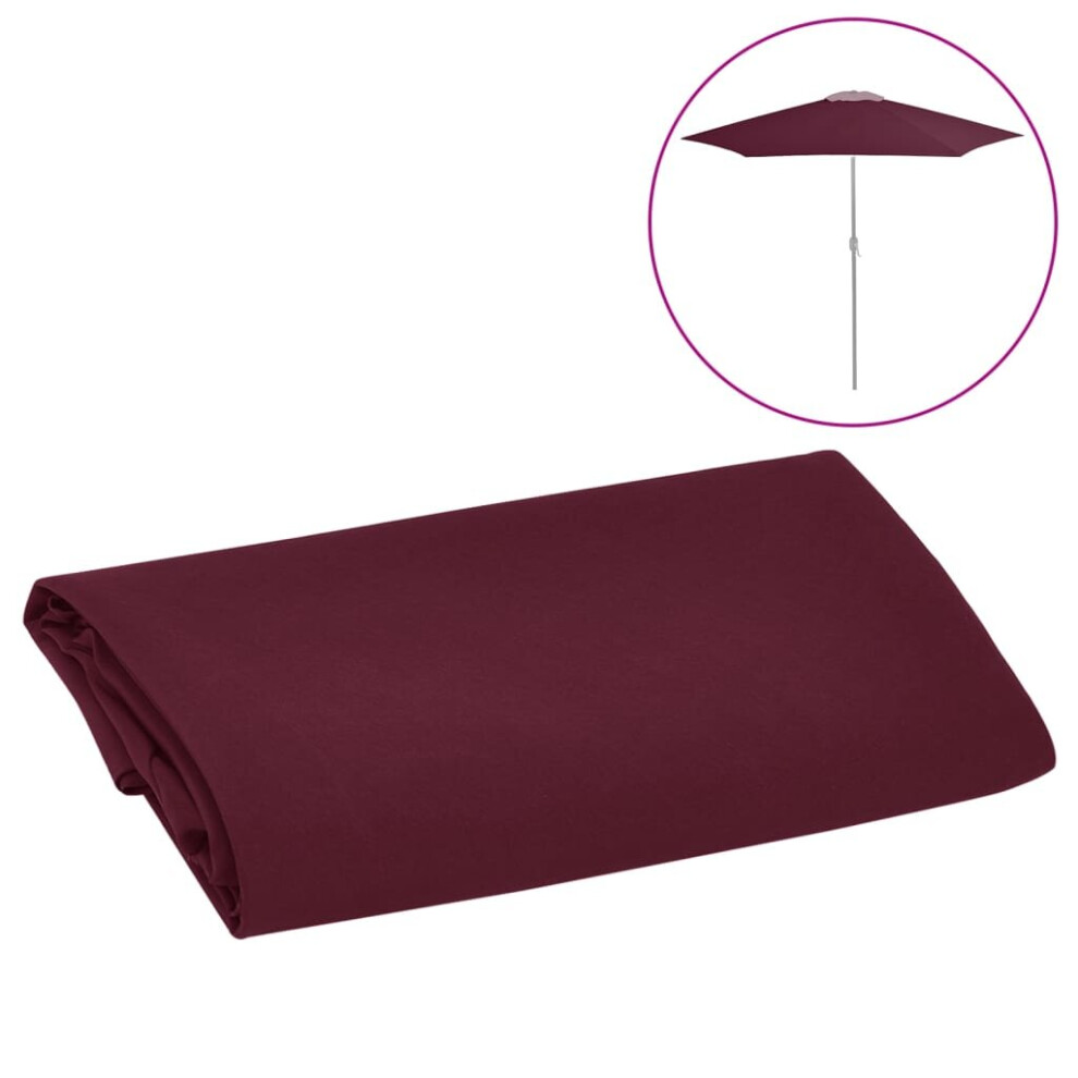 vidaXL Replacement Fabric for Outdoor Parasol Bordeaux Sunshade Garden Patio