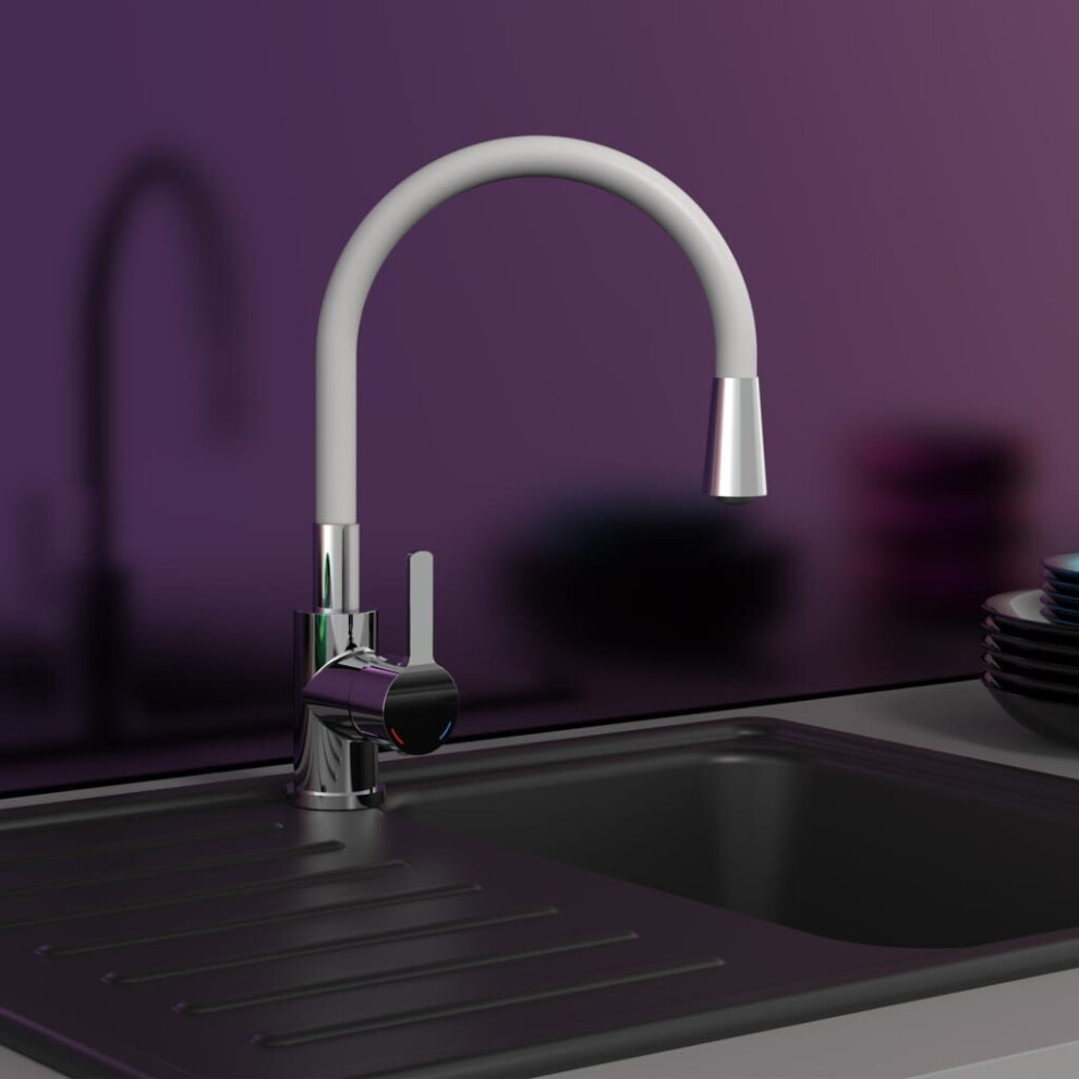 Eisl Sink Mixer Chrome-Light Grey Basin Sink Mixer Tap Faucet Plumbing Fixture 9002560795786