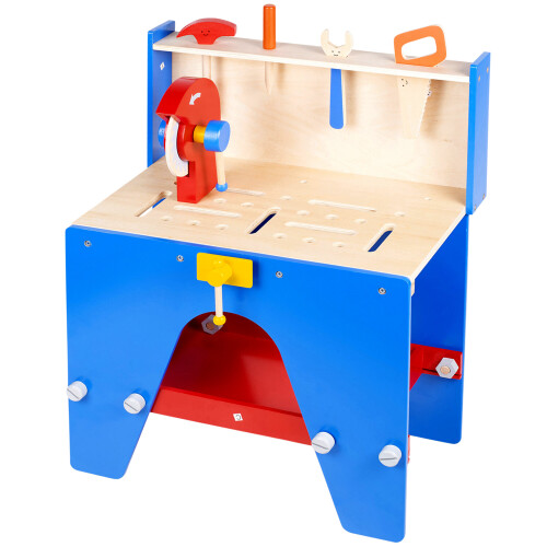(Tool Bench With Saw & Tools) Kids Work Tool Bench Kitchen Set Toys Cooking Chef 2