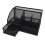 Exerz EX348 Desk Organiser - Mesh Tidy with 7 Compartments & Pull-Out Drawer | Pen Holder & Multi-Function Organizer 2