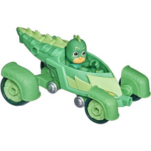 PJ Masks Gekko-Mobile Speelgoed voor Peuters, Gekko Auto met Gekko Actiefiguur voor Kinderen vanaf 3 Jaar, Groen