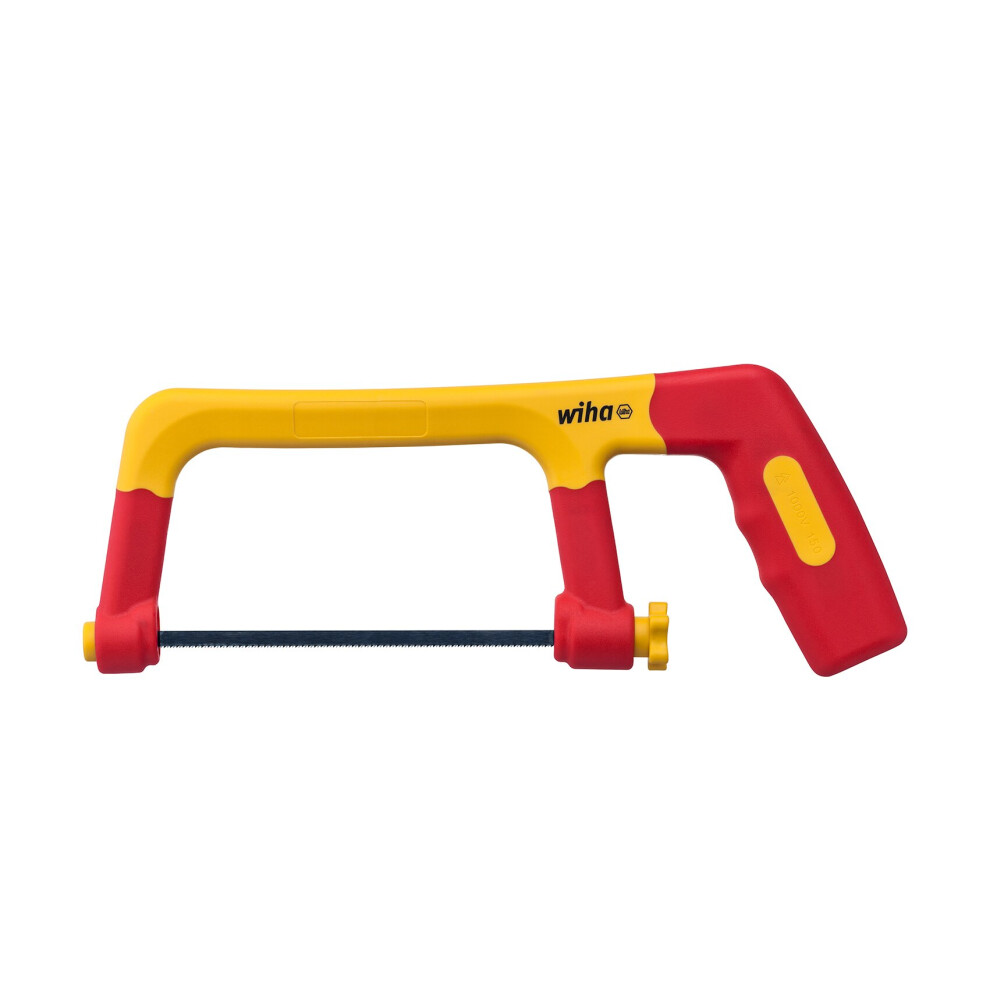 Wiha 43125 VDE Insulated Junior Hacksaw With 3 Saw Blades 150mm