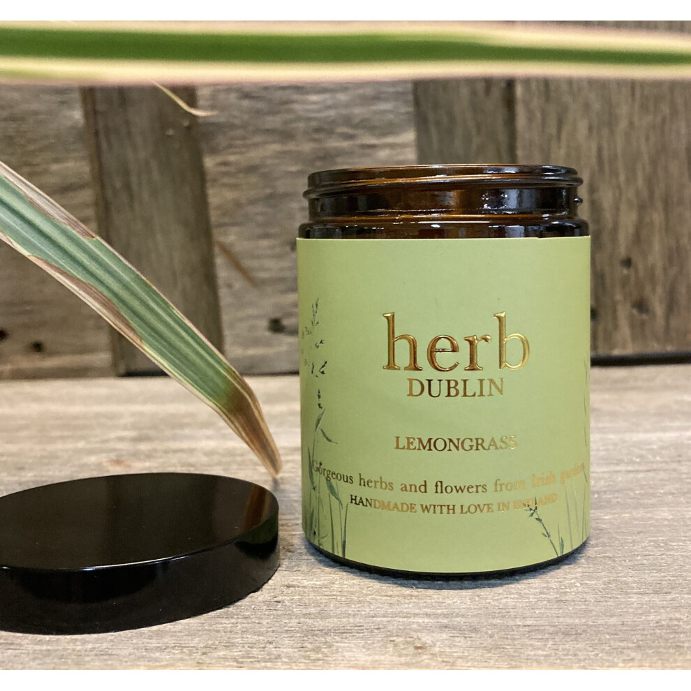 Herb Dublin Candle Jar - Lemongrass & Ginger-image-OPC-P8CXXRS-NEW