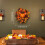 Mickey Mouse Halloween Kranz Orange Kürbis Skelett Türbehang 3