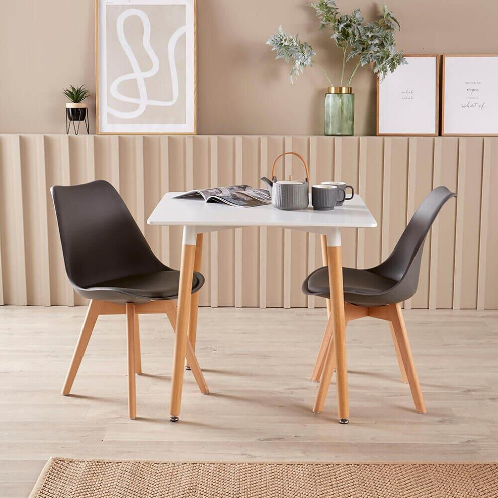 Faro Square Dining Table and Lisbon 2 or 4 Chair Sets