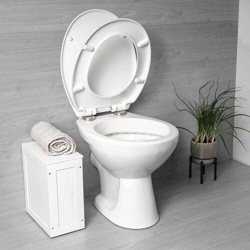 Home Treats Soft Close Toilet Seat Anti Bacterial Toilet Seat Easy