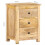 VidaXL vidaXL Solid Mango Wood Bedside Cabinet Side Table Nightstand Home Furniture 9