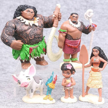 Moana Toys Figure Model 6pcs/set