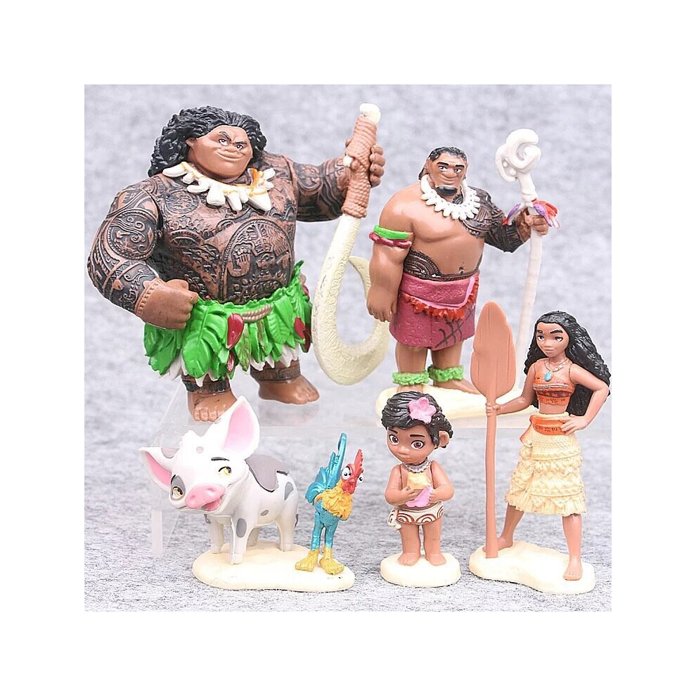 Moana Toys Figure Model 6pcs/set