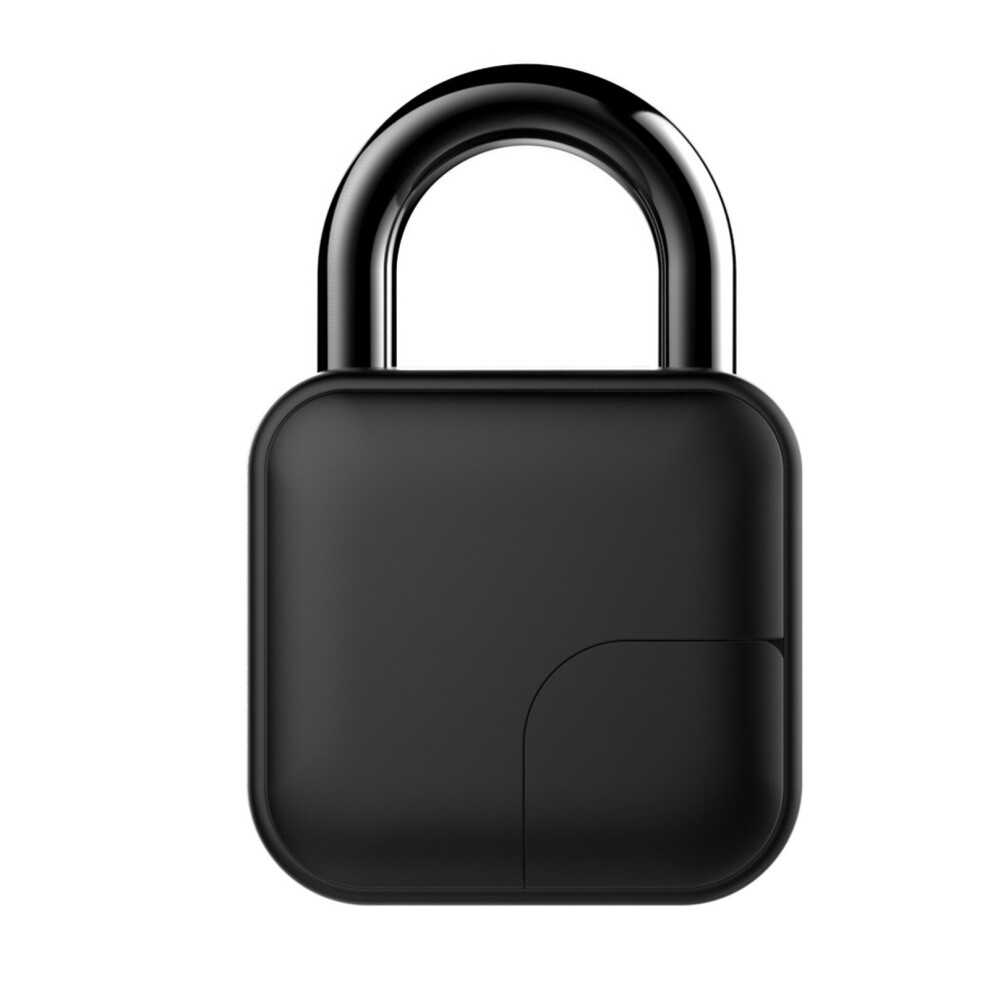 Fingerprint Padlock, Smart Keyless Bluetooth Lock App/Fingerprint Unlock Anti-Theft Padlock Door Luggage Case Lock For Android Ios System 635411874324