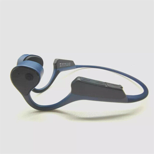 (Dark Blue) Bone Conduction Wireless Bluetooth Earphones 1