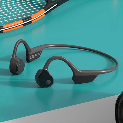 (Black) Bone Conduction Wireless Bluetooth Earphones 2