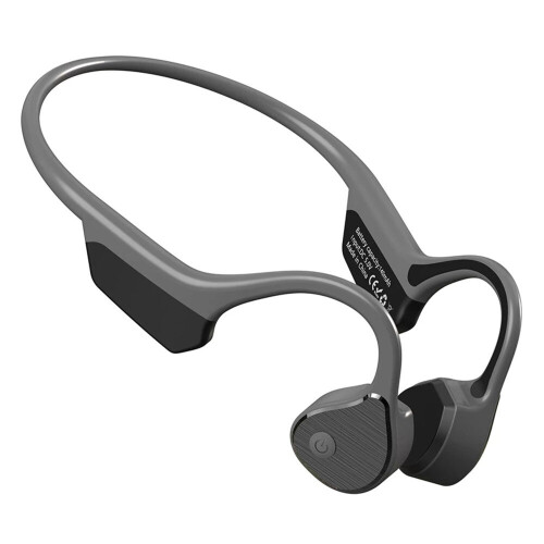 (Black) Bone Conduction Wireless Bluetooth Earphones