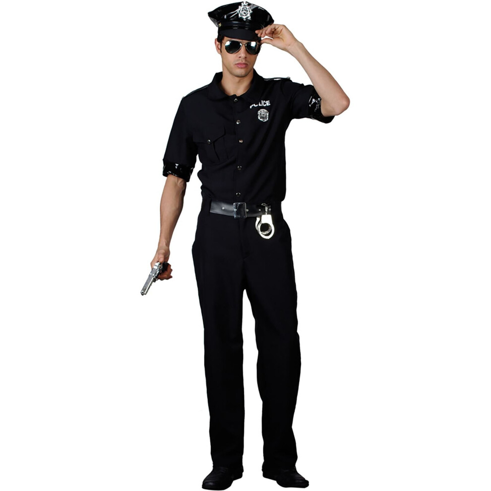 Terminator New York Cop Police Fancy Dress Costume L